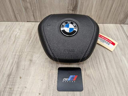 OEM BMW G11 G12 G14 G16 Front Driver Black Leather Steering Wheel Airbag Air Bag