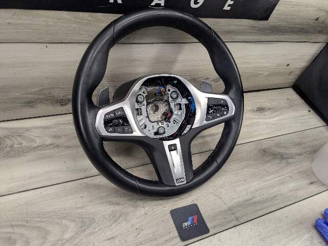 OEM BMW F44 G20 G22 G23 G26 G42 Leather Steering Wheel M SPORT Shifters HEATED