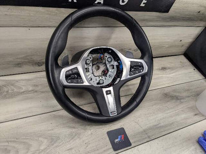 OEM BMW F44 G20 G22 G23 G26 G42 Leather Steering Wheel M SPORT Shifters HEATED