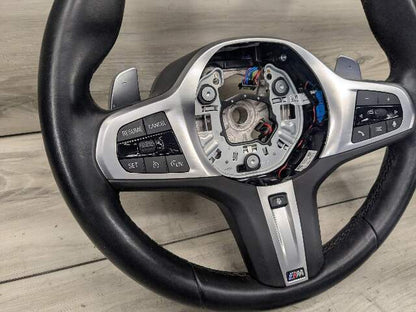 OEM BMW F44 G20 G22 G23 G26 G42 Leather Steering Wheel M SPORT Shifters HEATED
