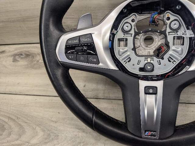 OEM BMW F44 G20 G22 G23 G26 G42 Leather Steering Wheel M SPORT Shifters HEATED