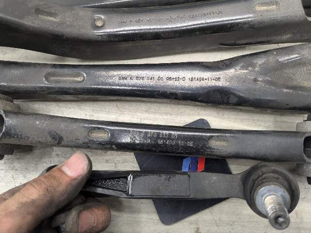 OEM BMW G20 G22 G23 G26 G29 G42 Rear Right Passenger Upper Lower Control Arm SET