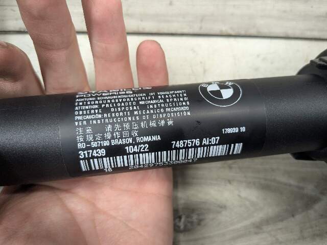22-24 OEM BMW G26 430 M440 Rear Right Passenger Trunk Hatch Liftgate Shock Strut