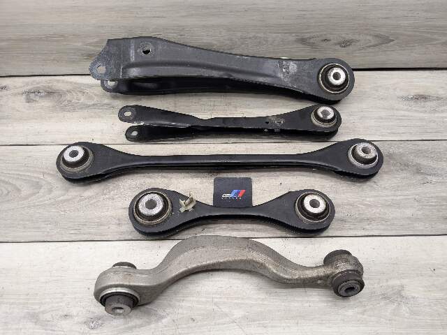 18-24 OEM BMW G01 G02 X3 X4 REAR Left Driver Side Upper Lower Control Arm SET