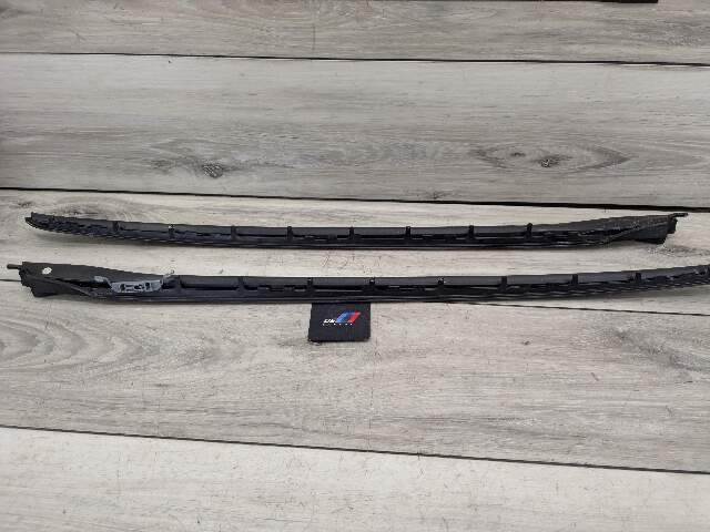 22-24 OEM BMW G26 430 M440 Front Left Right Windshield Side Drip Molding PAIR