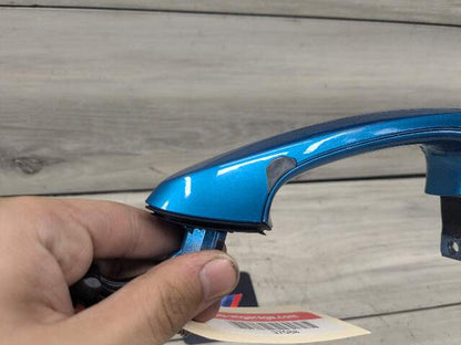 20-24 OEM BMW F44 228 M235 REAR Left Driver Door Handle COMFORT ACCESS Blue C1G