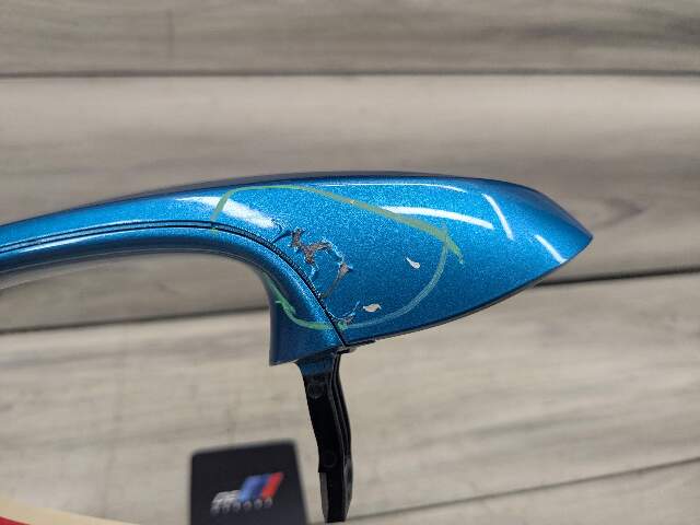 20-24 OEM BMW F44 228 M235 REAR Left Driver Door Handle COMFORT ACCESS Blue C1G