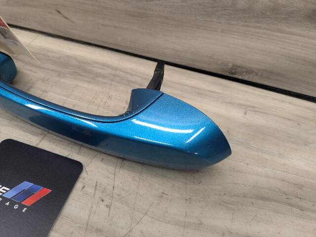 20-24 OEM BMW F44 228 M235 REAR Left Driver Door Handle COMFORT ACCESS Blue C1G