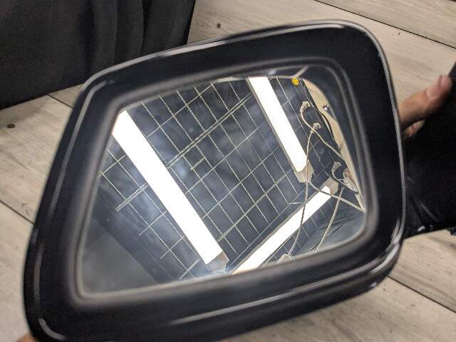 09-12 OEM BMW F01 F02 Left Driver Side Mirror Camera SHADOW GLOSS Assembly