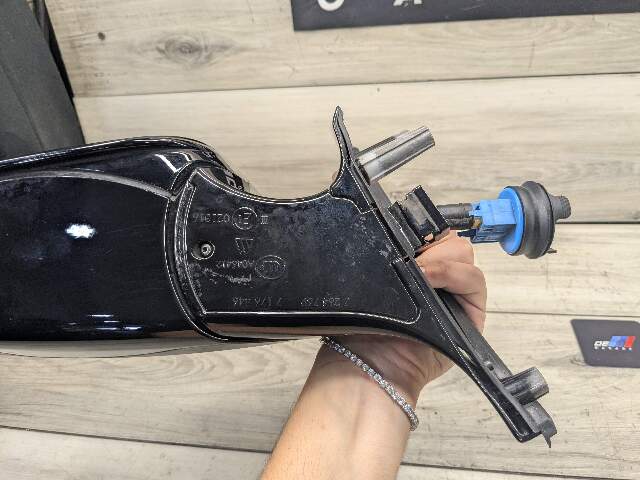 09-12 OEM BMW F01 F02 Left Driver Side Mirror Camera SHADOW GLOSS Assembly