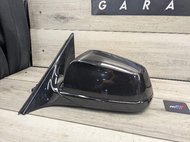 09-12 OEM BMW F01 F02 Left Driver Side Mirror Camera SHADOW GLOSS Assembly