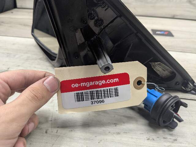 09-12 OEM BMW F01 F02 Left Driver Side Mirror Camera SHADOW GLOSS Assembly
