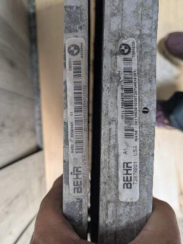 *NOTE* BMW F85 F86 X5M X6M Engine S63R Radiator Condenser Fan Shroud ASSEMBLY