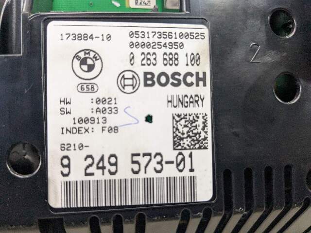 09-15 OEM BMW F01 F02 740 750 Instrument Gauge Cluster Speedometer Bosch