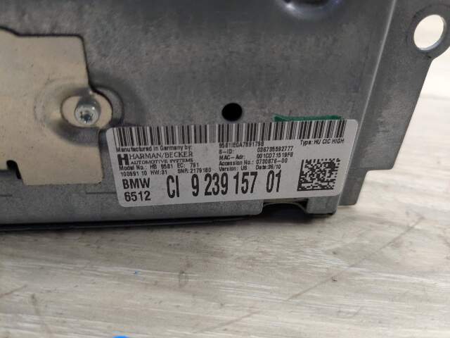 OEM BMW F01 F02 F10 F12 Navigation NBT Headunit Radio Audio Head Unit HW 3.1