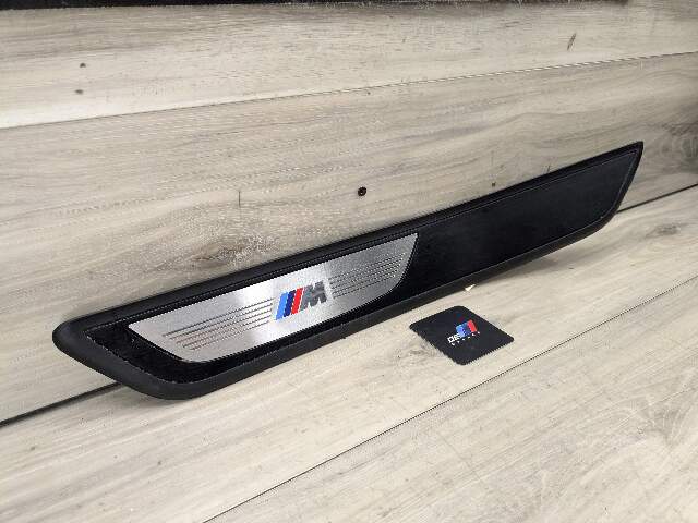 09-15 OEM BMW F01 740 750 M SPORT Rear Left Driver Door Sill Plate Molding Trim