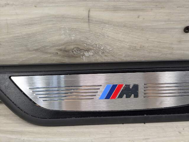 09-15 OEM BMW F01 740 750 M SPORT Rear Left Driver Door Sill Plate Molding Trim