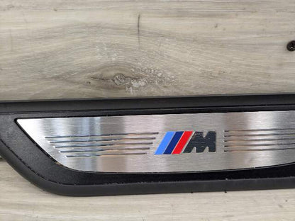 09-15 OEM BMW F01 740 750 M SPORT Rear Left Driver Door Sill Plate Molding Trim