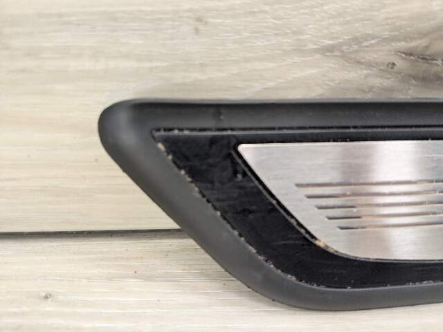 09-15 OEM BMW F01 740 750 M SPORT Rear Left Driver Door Sill Plate Molding Trim