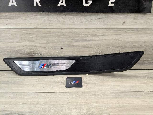 09-15 OEM BMW F01 740 750 M SPORT Rear Left Driver Door Sill Plate Molding Trim