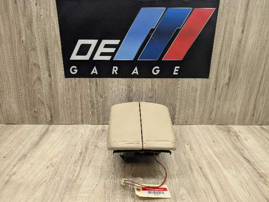 16-19 OEM BMW G11 G12 740 750 M760 Center Console Armrest Beige Leather*