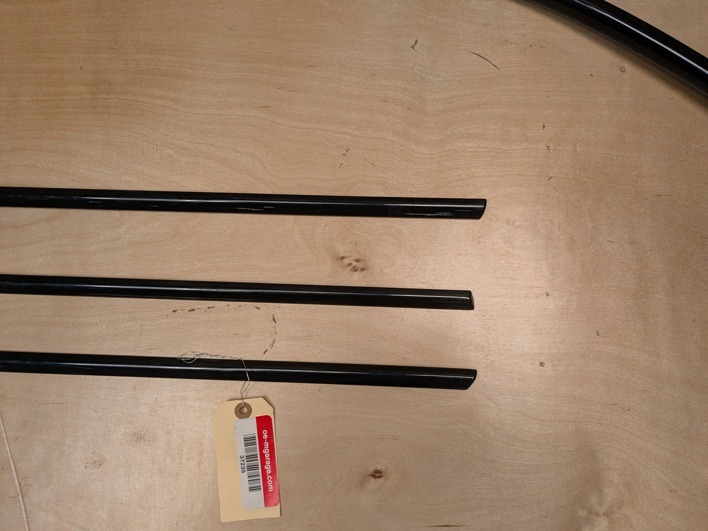 *15-20 OEM BMW F80 M3 F30 BLACK GLOSSY Shadow Line Frame Molding Door Body Trim
