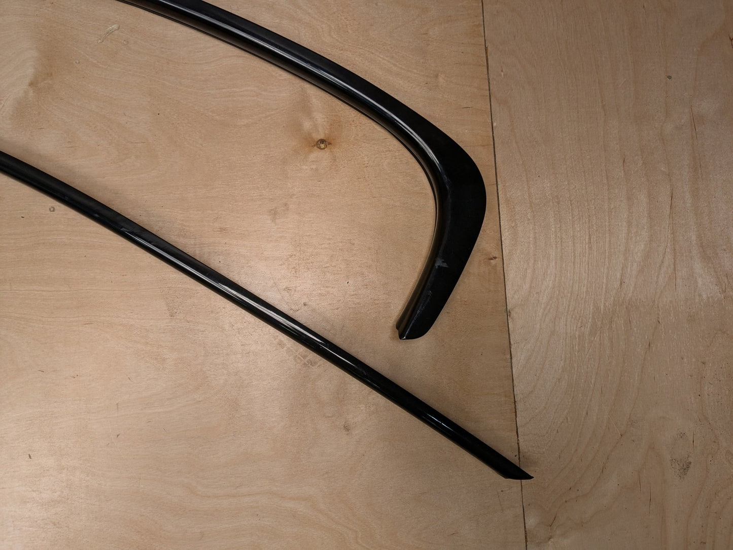 *15-20 OEM BMW F80 M3 F30 BLACK GLOSSY Shadow Line Frame Molding Door Body Trim