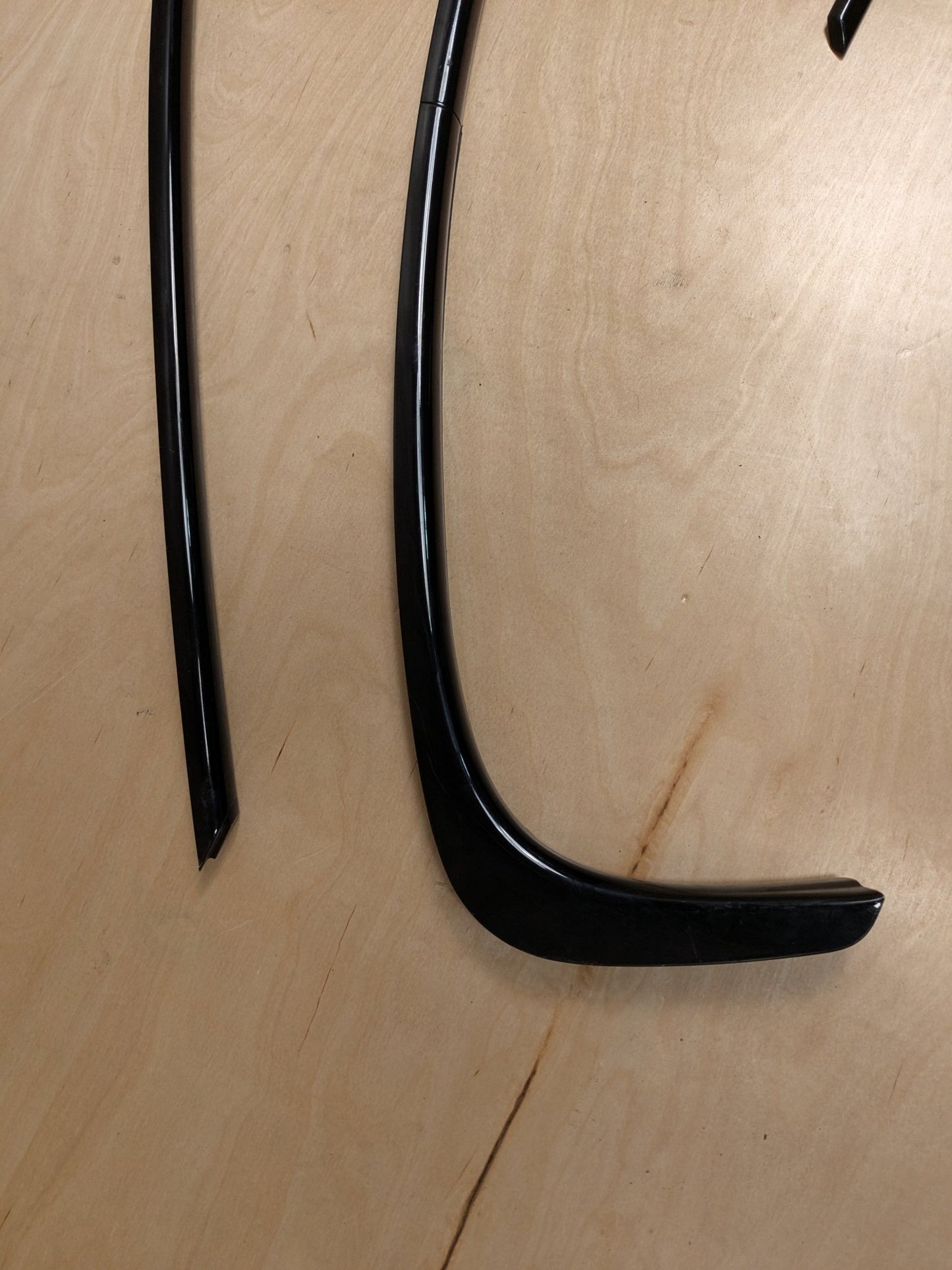 *15-20 OEM BMW F80 M3 F30 BLACK GLOSSY Shadow Line Frame Molding Door Body Trim