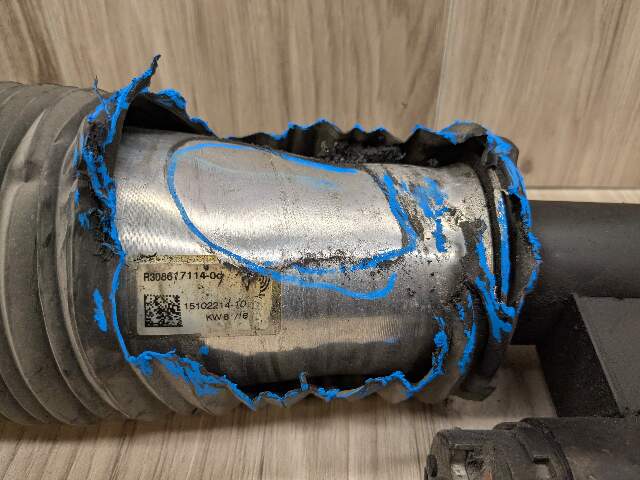 *NOTE* 16-22 OEM BMW G11 G12 740 750 Rear Left Driver Air Shock Strut Absorber