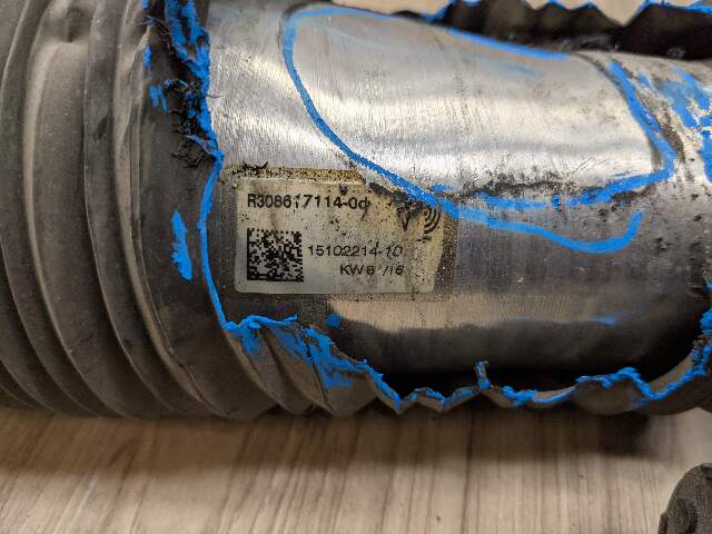 *NOTE* 16-22 OEM BMW G11 G12 740 750 Rear Left Driver Air Shock Strut Absorber