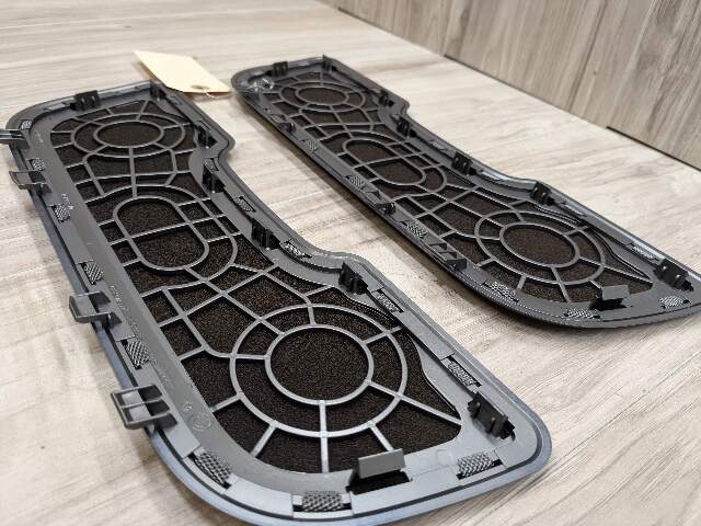 OEM BMW G11 G12 740 750 B7 Rear Deck Shelf Speaker Trim HARMON KARDON Cover PAIR