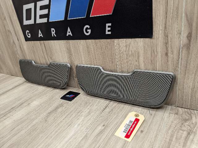 OEM BMW G11 G12 740 750 B7 Rear Deck Shelf Speaker Trim HARMON KARDON Cover PAIR