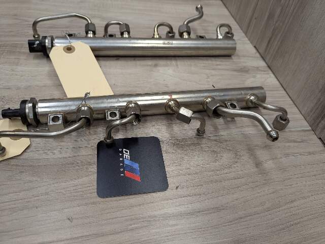OEM BMW G11 G12 750 G30 M550 Pressure Fuel Injectors Rail Lines Engine N63 4.4L