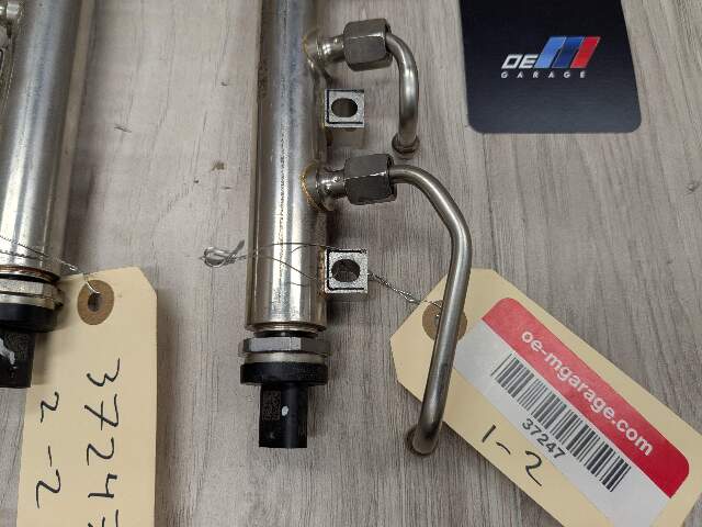 OEM BMW G11 G12 750 G30 M550 Pressure Fuel Injectors Rail Lines Engine N63 4.4L