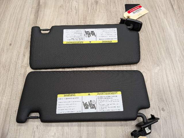 OEM BMW G22 G26 G42 G82 G87 M2 Left Right Interior Sun Visor Shade Black