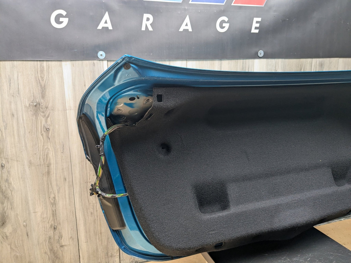 *20-24 OEM BMW F44 228 M235 Rear Trunk Lid Panel Deck Shell Blue C1G