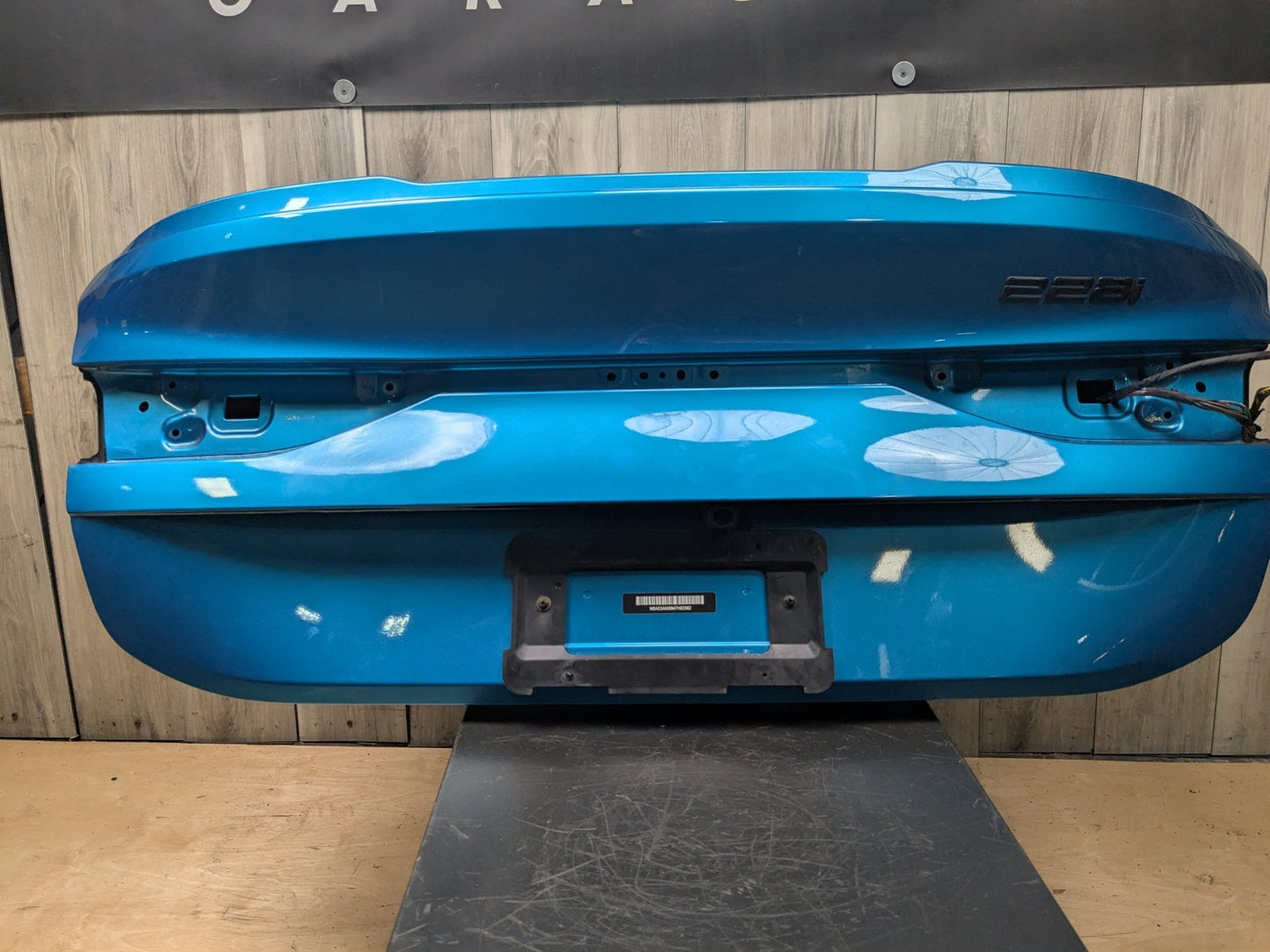 *20-24 OEM BMW F44 228 M235 Rear Trunk Lid Panel Deck Shell Blue C1G