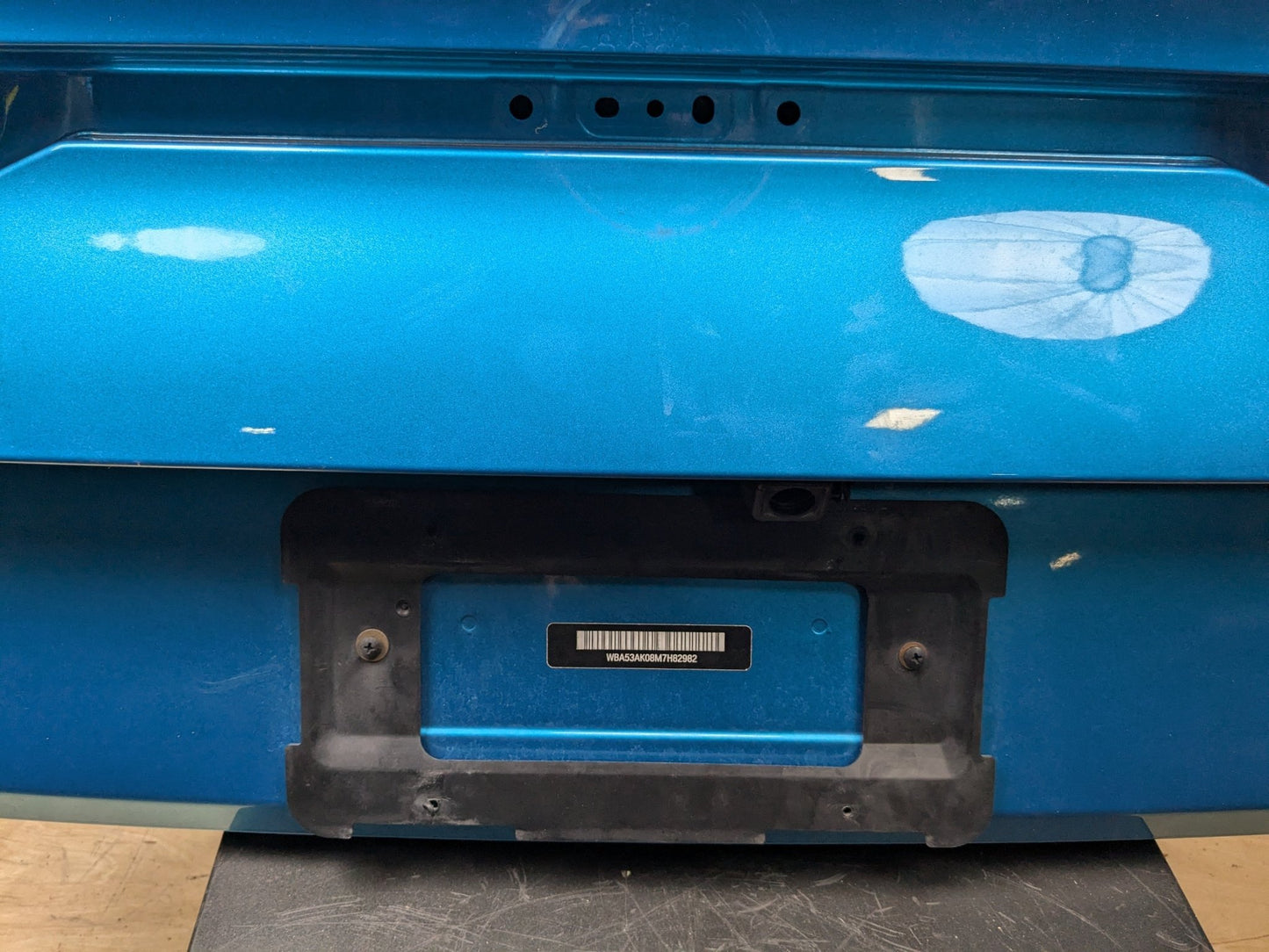*20-24 OEM BMW F44 228 M235 Rear Trunk Lid Panel Deck Shell Blue C1G