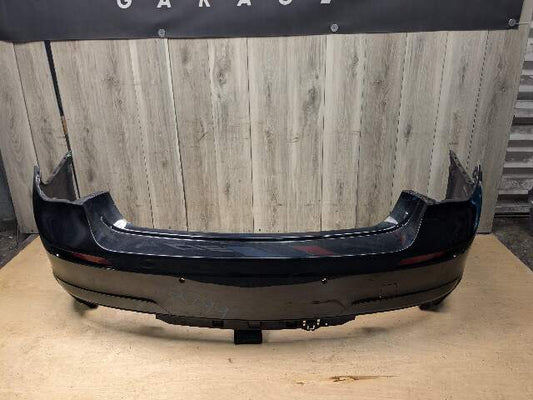 *09-15 OEM BMW F01 F02 740 750 Rear Bumper M SPORT Cover w/ PDC Holes Black 475