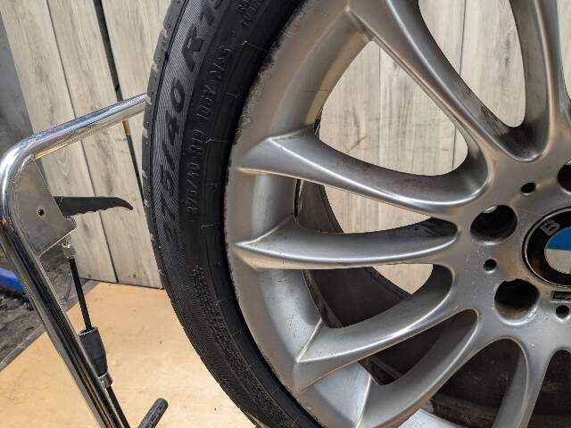 *OEM BMW F01 F02 F07 740 750 760 REAR Rim Wheel 19x9.5 ET39 M V-Spoke Style 302