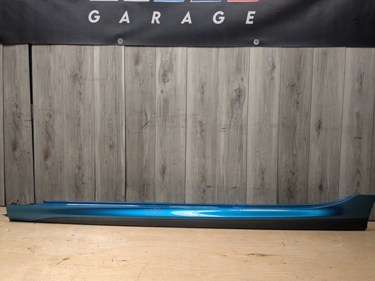 20-24 OEM BMW F44 228 M235 M SPORT Left Driver Side Skirt Rocker Panel Blue