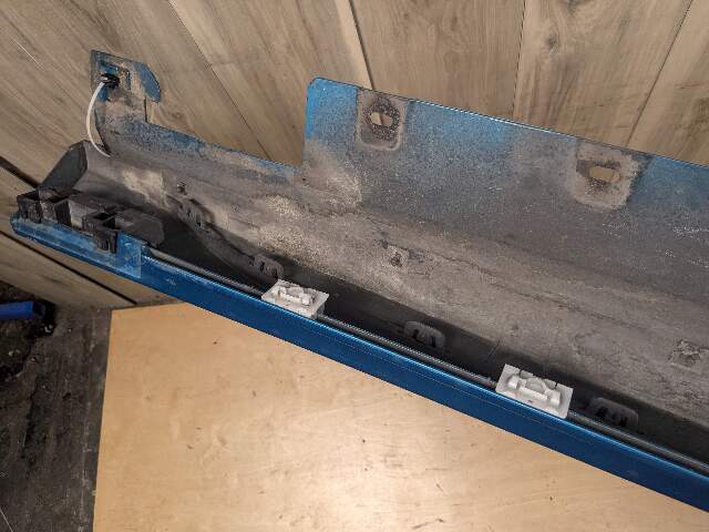 20-24 OEM BMW F44 228 M235 M SPORT Left Driver Side Skirt Rocker Panel Blue