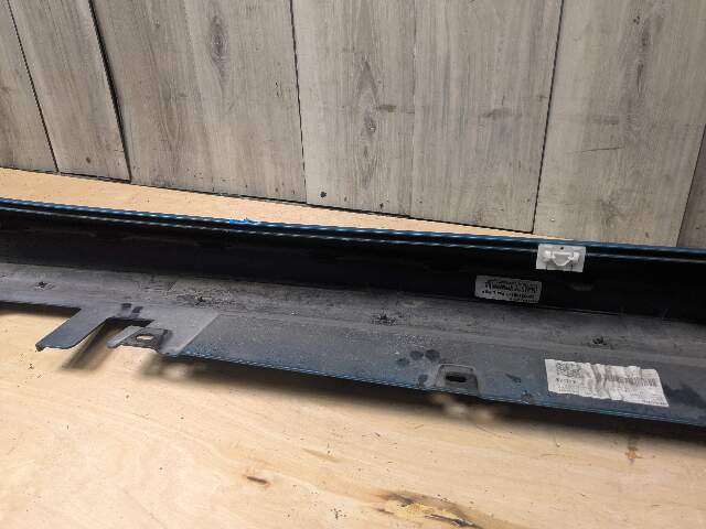 20-24 OEM BMW F44 228 M235 M SPORT Left Driver Side Skirt Rocker Panel Blue