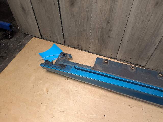 20-24 OEM BMW F44 228 M235 M SPORT Left Driver Side Skirt Rocker Panel Blue