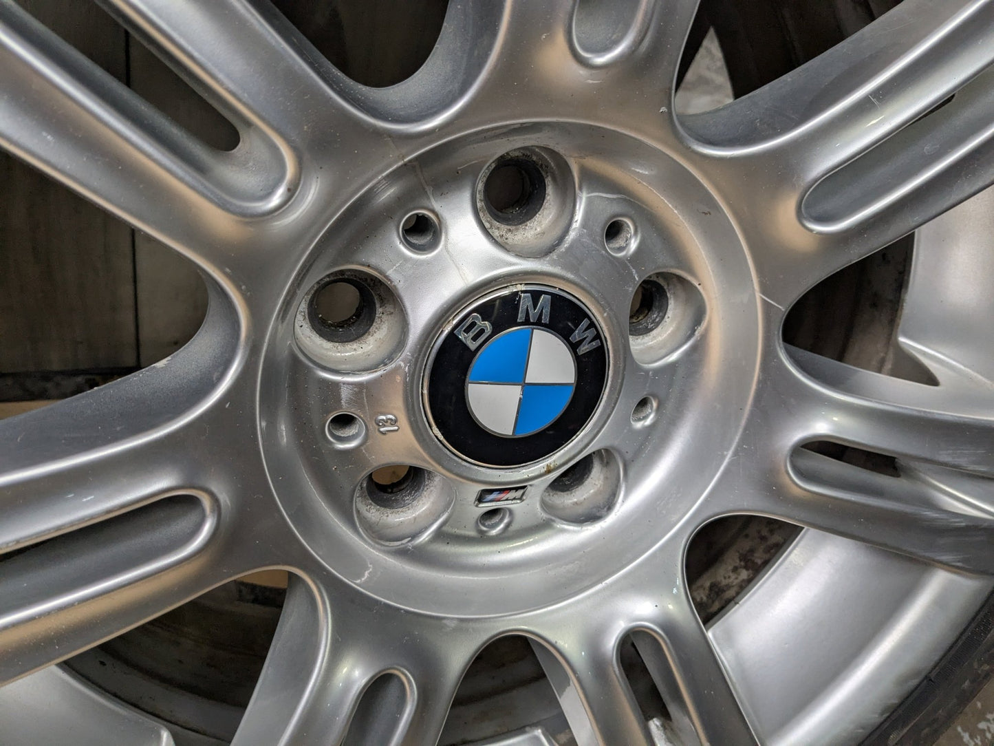 OEM BMW E90 E92 E93 Wheels Rims *Tires* 17x8.5 ET34 M Double Spoke Style 194 SET