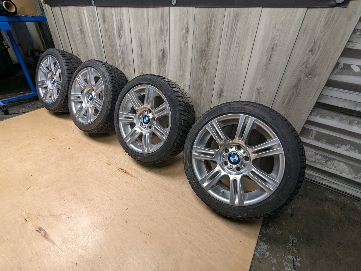 OEM BMW E90 E92 E93 Wheels Rims *Tires* 17x8.5 ET34 M Double Spoke Style 194 SET