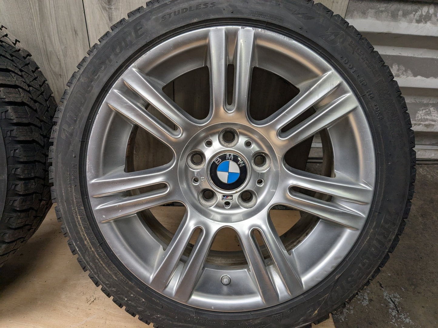 OEM BMW E90 E92 E93 Wheels Rims *Tires* 17x8.5 ET34 M Double Spoke Style 194 SET