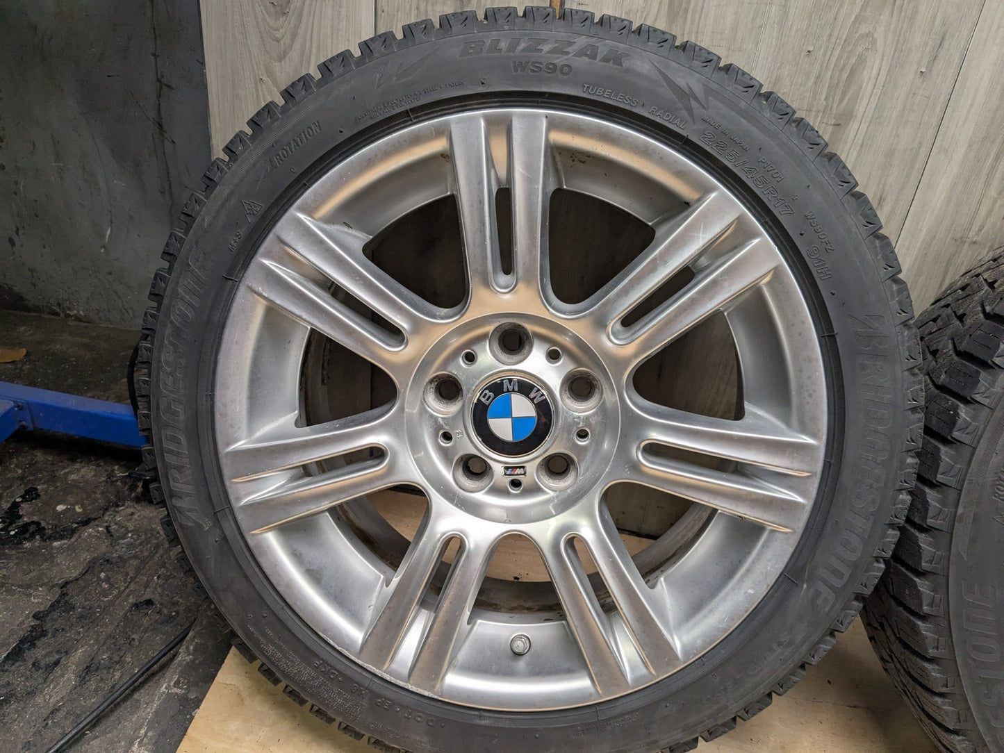 OEM BMW E90 E92 E93 Wheels Rims *Tires* 17x8.5 ET34 M Double Spoke Style 194 SET