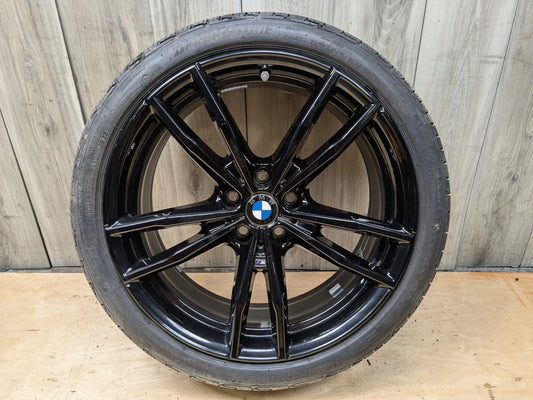 19-25 OEM BMW G20 G22 G23 Alloy Rim Wheel 19x8" ET27 Double Spoke Style 791M