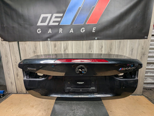 21-24 OEM BMW G23 G83 430 M440 M4 Rear Trunk Lid Panel Deck Shell Black 475
